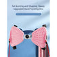 Pink Split Leg & Waist Twister Board - Core Abdominal Trainer with Resistance Bands for Home Fitness