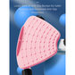 Pink Split Leg & Waist Twister Board - Core Abdominal Trainer with Resistance Bands for Home Fitness