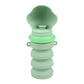 Green Portable Collapsible Pet Water Bottle for Dogs Outdoor Travel Drinking Dispenser Silicone Pet Water Cup