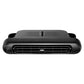 Black Car Seat Back Headrest Fan USB Powered Dual Turbine Bladeless Cooling Fan with 3 Speeds