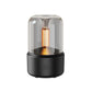 Black Creative Candleligh Aromatherapy Diffuser USB Desktop Ambient Candle Lamp Humidifier
