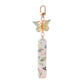 Light Green 3 Pcs Portable 5ml Perfume Atomiser Keychain - Refillable Floral Spray Bottle with Butterfly Charm for Travel & Handbag