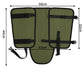 Camouflage khaki Outdoor Waterproof Leg Gaiters - Anti-Snake Bite & Scratch Protection Boot Covers - Breathable Nylon Oxford Leg Guards for Hiking Camping
