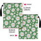 Blue Floral pattern book cover with zippered pocket - Lightweight polyester book cover, suitable for books and tablets(FBS001)