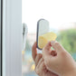 Grey 10-Pack No-Drill Window Handle Cabinet Pulls - Adhesive Mounting for Easy Installation