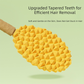 Green Pet Durian Massage Comb 2-Pack - Cat Deshedding Brush with Dual-Sided TPR Design for Soft Skin and Fur Cleaning