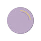 2 Pcs Purple Quick-Dry Natural Diatom Mud Coaster - Absorbent Bathroom Sink Mat for Kitchen and Washroom Use