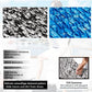 Snow Camouflage EVA Boat Deck Mat - Non-Slip, Waterproof Flooring for Yacht, Boat, and Outdoor Use(2400x300x5mm)