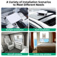 White Star Mini Car Suction Mount Bracket - Universal Glass Mount for Roof, Skylight, and Vehicle Windows