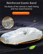 Silver YXXL Off-Road Vehicle Cover – 170T taffeta fabric, all-weather vehicle protection(5100×2000×1850MM)