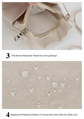 Beige Minimalist Lightweight Nylon Crossbody Phone Bag - Compact & Stylish for Women
