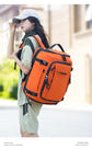 Orange Stylish & Spacious Backpack – Lightweight, Expandable Travel & Daily Use Rucksack (31×20×43cm)