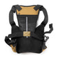 Black Outdoor Tactical Chest Pack – Lightweight Running & Hiking Vest for Men (27×17×5cm)