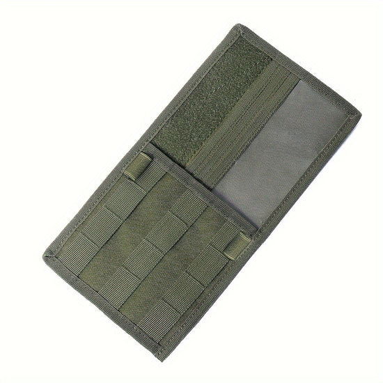 2 Pcs Green Car Sun Visor Organizer – Multi-Purpose Tactical Storage Bag for Tools, Cards & Gear