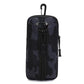 Black camouflage Multi-Functional Outdoor Water Bottle & Phone Pouch – Tactical Zippered Waist Pack for Travel, Hiking, and Daily Use