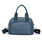 Blue Large Capacity Single Shoulder Bag – Waterproof Nylon Tote with Adjustable Strap, Multi-Functional Design for Everyday Use