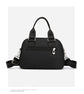 Red Large Capacity Single Shoulder Bag – Waterproof Nylon Tote with Adjustable Strap, Multi-Functional Design for Everyday Use