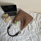 Brown Stylish Hand-Woven Paper Rope Bag – Boho Crochet Tote for Summer & Travel