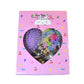 Style 2 Boxed Hair Tie Set with Pink Rubber Bands, Cute Hair Accessories & Mini Comb – Perfect Gift for Girls