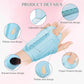 2pc Multi-Functional Silicone Makeup Artist Wristband - Wearable Palette, Brush Holder & Cleaner(Purple)