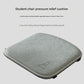 Memory Foam Student Seat Cushion - Pressure Relief, Non-Slip with Adjustable Straps for Healthy Posture(Rocket Pink 36x34cm)