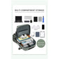 4-in-1 Convertible Travel Backpack & Briefcase - Large Capacity, 16" Laptop Compartment, USB Port(Army Green)