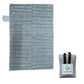 Grey (110*150cm) Compact Pocket Picnic Blanket - Waterproof & Sand-Proof Mat for Beach, Camping & Hiking