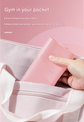 Pink Thickened 2m [60 lbs] Yoga & Fitness Resistance Stretch Bands (Set of 2) for Full-Body Workout & Flexibility Training