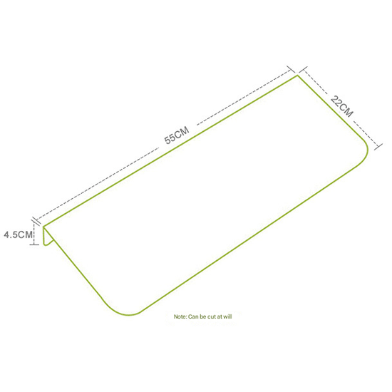 3-Pack Brown Non-Slip Luminous Stair Treads - Self-Adhesive Pet Paw Print Stair Mats 55x22x4.5cm