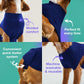 XS Blue Premium Pet Physiological Suit - Comfortable & Breathable Bamboo Modal Recovery Suit