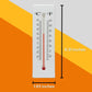 2-Pack Outdoor Fake Thermometer Diversion Safe - Hidden Key, Money, Medicine Hiding Box