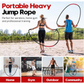 Black-red Heavy Duty Battle Rope for Jumping (25mm) - Intense Full-Body Workout for Core Strength & Muscle Training