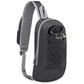 Black Lightweight Crossbody Sling Bag - Versatile Chest Daypack for Hiking, Travel & Daily Use