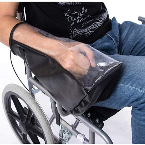 2 Pack Wheelchair Joystick Controller Cover - Transparent, Waterproof & Windproof