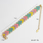 Dopamine Miyuki Beaded Bohemian Rainbow Arrow Handmade Stainless Steel Bracelet