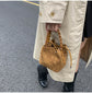 Brown Retro Maillard Brown Mini Bag - 2025 New Casual Versatile Women&