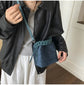 Blue Retro Maillard Brown Mini Bag - 2025 New Casual Versatile Women&