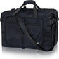 Large Capacity Foldable Travel Duffle Bag - Detachable Shoulder Strap, Gym & Yoga Storage, Business Luggage & Sports Bag (24.5x11.5x14 inches)