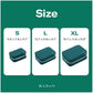 M Black Durable & Expandable Travel Packing Cube - Tear-Resistant & Water-Repellent Clothing Organizer with Double Zippers