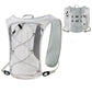 Grey Lightweight Hydration Backpack with 1.5L Water Bladder Compact Cycling Running Pack for Hiking and Outdoor Sports Ideal for Australian Adventures