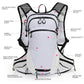 White Lightweight Outdoor Hiking Backpack Nylon Daypack for Cycling Camping and Mountaineering Breathable Sports Bag Ideal for Australian Adventures