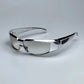 3 Pack Y2K Cyberpunk Sunglasses Futuristic Rectangular Shades Sci-Fi Style Fashion Eyewear for Festivals and Raves Ideal for Men and Women