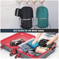 Red Ultra Lightweight Foldable Backpack Packable Daypack Compact Travel Rucksack with Mesh Pockets Ideal for Outdoor Adventures