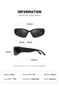 2 Pack Black Frame + Green Frame Sports Sunglasses Men Small Frame Cycling Glasses Anti-Glare UV Protection Outdoor Eyewear Ideal for Driving and Running
