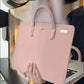 14 Inch Laptop Carry Case with Handles PU Leather Protective Sleeve Cover for Women Office and Study Work-in-Case Design