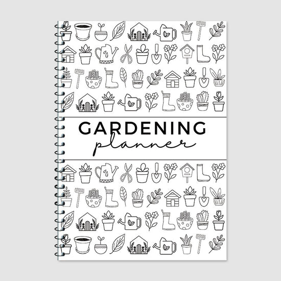 Garden Planner Journal & Plant Care Log Book with Layout Grids Watering Schedule and Budget Tracker for Indoor and Outdoor Gardening