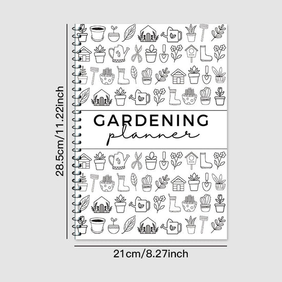 Garden Planner Journal & Plant Care Log Book with Layout Grids Watering Schedule and Budget Tracker for Indoor and Outdoor Gardening