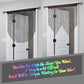 Blue 2 Pack Sparkle String Door Curtains 100x200cm Glitter Sequin Tassel Room Divider for Australian Home Decor and Parties