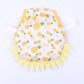 Yellow Pineapple 4 Pack Hen Saddle Aprons for Backyard Chickens - Feather Protector for Poultry - Back Protection from Roosters - 22x23cm