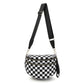 Black-and-white Checkered Pattern Women&